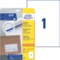 Produktbild: Avery Zweckform® 6119 6119 Universal-Etiketten - 210 x 297 mm, weiß, 30 Etikette