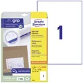 Produktbild: Avery-Zweckform 6119 Universal-Etiketten 210 x 297 mm Papier Weiß 30 St. Perm...