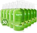 Produktbild: BRUBAKER Cosmetics 50er Pack Handwaschlotion Flüssigseife Apfel - 50 x 240 ml - im praktischen Spender - reinigt sanft und spendet Feuchtigkeit - für hygienisch saubere Hände