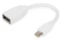 Produktbild: DIGITUS Digitus DB-340405-001-W DisplayPort-Kabel 0,15 m Mini DisplayPort Weiß (DB-340405-001-W)