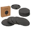 Produktbild: Schiefer Untersetzer Durchmesser 10 cm 4er Set