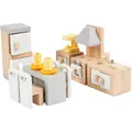 Produktbild: Viga meubilair voor poppenhuis, keuken, afm 2x2x7,5 cm, 9 onderde