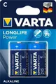 Produktbild: 5x VARTA Longlife Power Alkaline Batterien C Baby LR14 4914 2er Blister