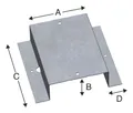 Produktbild: Simpson Strong-Tie Dachlattenverbinder DLV60/40 - DLV60/40 (VPE: 50 Stück)