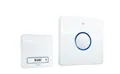 Produktbild: M-E BELL 231.3 Funk Türglocken Set Gong System 1-Familie LED Leuchtring WEIß