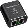 Produktbild: Lan Splitter 1 auf 2 Gigabit Ethernet 2 Port CAT6 Kabel