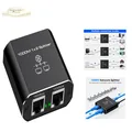 Produktbild: Lan Splitter 1 auf 2 Gigabit Ethernet 2 Port CAT6 Kabel