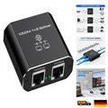 Produktbild: VEDINDUST LAN Splitter 1 auf 2 Gigabit Ethernet 2 Port Type-C Kabel