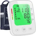 Produktbild: Oberarm-blutdruckmessgerät, Medizinisches Blutdruckmessgerät Mit Großem 3-farb-lcd-display, Digitalem Flüssigkristallmonitor, Verstellbarer Manschette (22–42 Cm), 2 X 99 Speicherplätzen, Herzfrequenzm