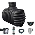 Produktbild: Erdtank Garten Komplettsystem 1600 l und 2650 l mit Domschacht inkl. Lieferung!