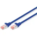 Produktbild: DIGITUS Patchkabel CAT6 S/FTP  3m blau