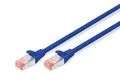 Produktbild: DIGITUS LAN Kabel Cat 6 - 3m - RJ45 Netzwerkkabel - S-FTP Geschirmt - Kompatibel zu Cat-6A und Cat-7- Grün