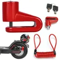 Produktbild: Vaileal e Scooter Schloss - Sicherheitsschloss für e Scooter und Roller, Elektroroller Scheibenbremse Schloss, Bremsscheibenschloss für Xiaomi M365 1S Pro 2