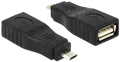 Produktbild: DELOCK 65549 - USB Micro B Stecker auf A Buchse OTG