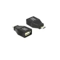 Produktbild: 65549 - Adapter USB Micro B Stecker > USB 2.0 Buchse OTG voll geschirmt