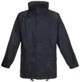 Produktbild: BMS Regenjacke atmugnsaktiv und 100% wasserdicht - BMS Challenge of Rain in Unifarbe schwarz XL
