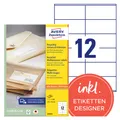Produktbild: Avery Recycling Universal-Etiketten (LR3424)