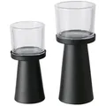 Produktbild: Boltze Home Kerzenhalter, Schwarz, Metall, 9x23x9 cm, Dekoration, Kerzen & Zubehör, Kerzenhalter