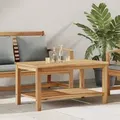 Produktbild: vidaXL Couchtisch Braun 90 x 50 x 45 cm Teak-Massivholz