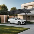 Produktbild: Ximax Carport Wing Typ 80  531,4 x 275,7 cm 100 kg/qm Anthrazit