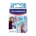 Produktbild: Hansaplast Kids FROZEN 2 Kinderpflaster (20 Strips), Wundpflaster mit Disney-Motiven zum Aufmuntern, schmerzlos zu entfernendes Pflaster Set
