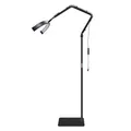 Produktbild: LED Halbmond Beauty Light Farbtemperatur 3000K-6000K Schwenkbar stabile Stand & Telefonhalterung