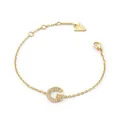 Produktbild: GUESS Schmuck Damen-Armband G Pave Goldfarben JUBB05442JWYGS