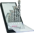 Produktbild: Bosch Betonbohrer-Set 2607010545 | CYL-3 Robust Line | 7-tlg. | 4-12 mm | Hartmetall | Kunststoffbox | silbergrau