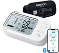 Produktbild: Omron Oberarm-Blutdruckmessgerät X7 Smart AFib, 2 Nutzer, mit AFib Screening bei jeder Messung und App, klinisch validiert, für Diabetiker und Schwangere, 22-42 cm Manschette