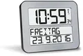 Produktbild: TFA Wanduhr TimeLine Max 60.4512.54, silber