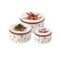 Produktbild: Villeroy & Boch Vorratsdose Winter Collage Accessoires Keksdosen Set, Metall, (1-tlg)