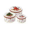 Produktbild: Villeroy & Boch Winter Collage Accessoires Gebäckdosen / Keksdosen Set 3tlg.