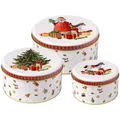 Produktbild: Villeroy & Boch Winter Collage Keksdosen-Set 3-teilig - verschiedene Größen