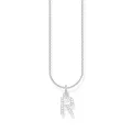 Produktbild: THOMAS SABO Halskette Buchstabe R 925 Sterling Silber mit Zirkonia KE2257-051-14
