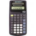 Produktbild: Texas Instruments TI-30 ECO RS  Taschenrechner Schwarz  solarbetrieben (B x H...