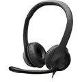Produktbild: Logitech H390 Stereo-Headset, Kabelgebunden, USB-C Anschluss Klare Audioqualität für Musik, Telefonie und Besprechungen, Rotierendes, rauschunterdrück