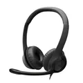 Produktbild: LOGITECH H390 USB-C, On-ear Computer-Headset Midnight Black