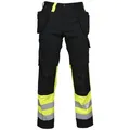 Produktbild: ProJob Arbeitshose 6502 ARBEITSHOSE EN ISO 20471 KLASSE 1 gelb|schwarz C50