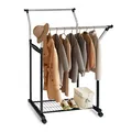 Produktbild: Kleiderständer Garderobenständer Kleiderstange Doppelkleiderständer verstellbar