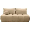 Produktbild: Fun Möbel Schlafsofa, Taupe, Textil, 205x97x85 cm, Wohnzimmer, Sofas & Couches, Schlafsofas