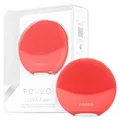Produktbild: FOREO LUNA 4 mini Gesichtsreinigungsbürste & -Massage - Premium Hautpflege - Verbessert Aufnahme von Gesichtspflegeprodukten - Einfache Hautpflege-Tools - Für alle Hauttypen - Coral