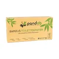 Produktbild: Pandoo 100% Bambus-Toilettenpapier – trocken - Holzfreies WC-Papier in plastikfreier Bambus-Verpackung. 8 Rollen á 200 Blatt - 3-lagig und kuschelweich.
