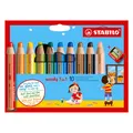 Produktbild: STABILO woody 3in1 multitalent potloden - 10dlg. met puntenslijpe