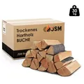 Produktbild: JSM-Brennholz Kaminholz JSM-Brennholz Buche - für Kamin, Ofen, Feuerschalen, Lagerfeuer, 30 kg, Buche 33 cm