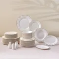 Produktbild: Karaca 53-teiliges Tafelservice, Dinner Set für 12 Personen - White - 53 Piece