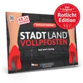 Produktbild: Stadt Land Vollpfosten Rotlicht Edition Spielblock für Erwachsene