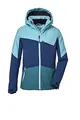 Produktbild: killtec Mädchen Skijacke/Funktionsjacke mit abnehmbarer Kapuze und Schneefang, wasserdicht KSW 182 GRLS SKI JCKT, helltürkis, 128, 39904-000