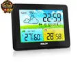 Produktbild: Wetterstation Funk mit Außensensor, Innen und Außen Temperatur/Luftfeuchte, F