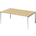 Produktbild: Bisley Konferenztisch DUH2012MP396 U 2000x650-850x1200mm ws/ah