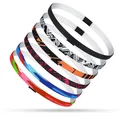 Produktbild: Haarband Herren, 6 Stück Sport Stirnbänder Unisex, Elastische Haarband Jungs ...